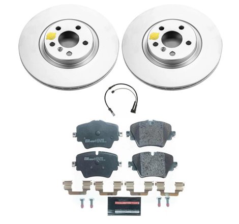 Power Stop 16-20 BMW X1 Front Euro-Stop Brake Kit