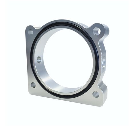 Torque Solution Throttle Body Spacer (Silver) Ford F-150 3.5L Ecoboost / 3.7L V6