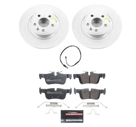 Power Stop 14-20 BMW i3 Rear Euro-Stop Brake Kit