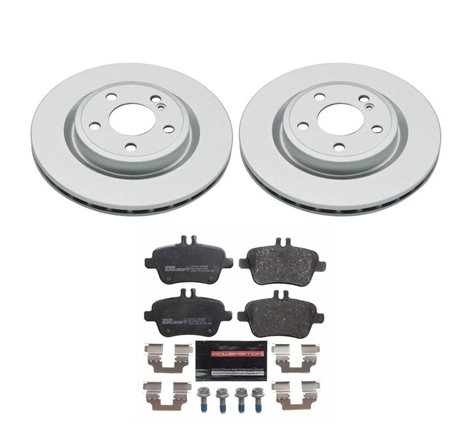 Power Stop 14-19 Mercedes-Benz CLA250 Rear Euro-Stop Brake Kit