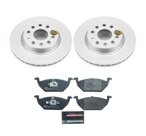 Power Stop 11-15 Volkswagen Jetta Front Euro-Stop Brake Kit