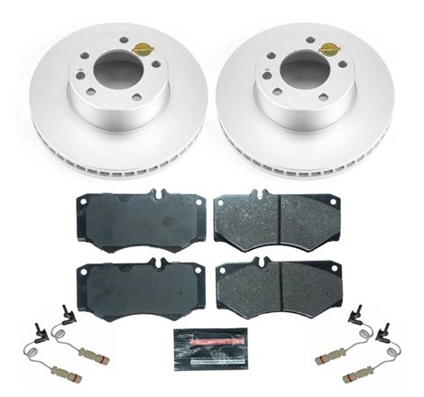 Power Stop 09-18 Mercedes-Benz G550 Front Euro-Stop Brake Kit