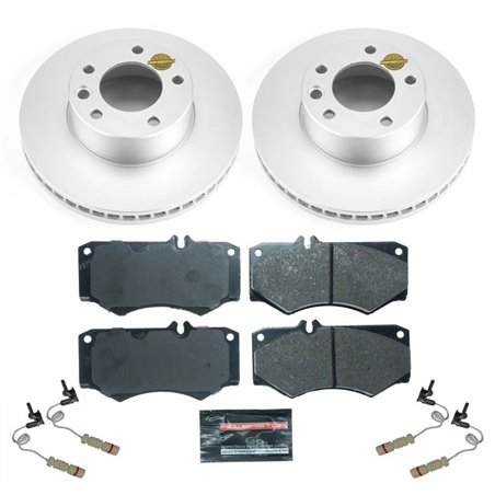 Power Stop 09-18 Mercedes-Benz G550 Front Euro-Stop Brake Kit