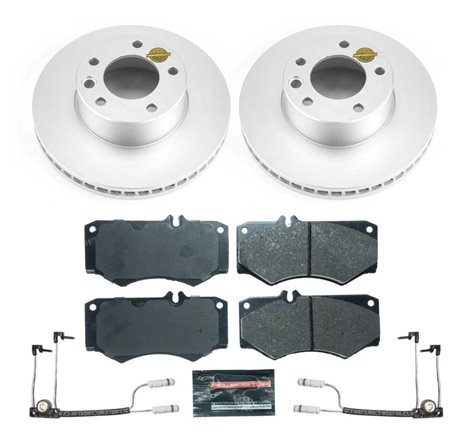 Power Stop 09-18 Mercedes-Benz G550 Front Euro-Stop Brake Kit