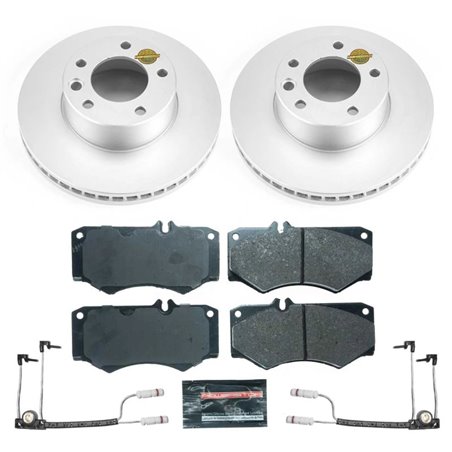 Power Stop 09-18 Mercedes-Benz G550 Front Euro-Stop Brake Kit