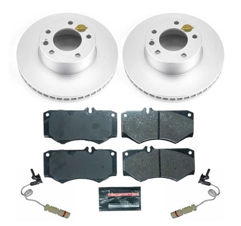 Power Stop 02-08 Mercedes-Benz G500 Front Euro-Stop Brake Kit