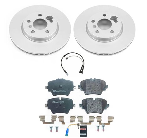 Power Stop 2019 Mini Cooper Clubman Front Euro-Stop Brake Kit