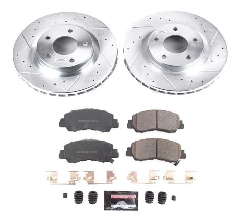 Power Stop 2018 Mitsubishi Eclipse Cross Front Z23 Evolution Sport Brake Kit