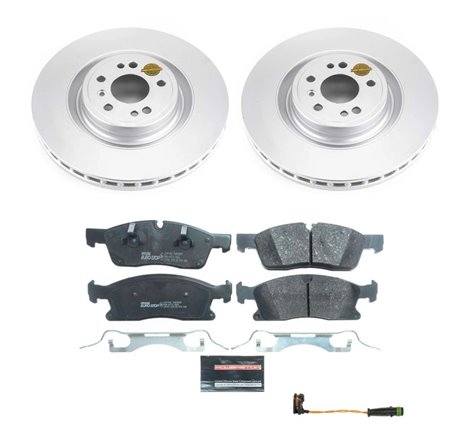 Power Stop 2016 Mercedes-Benz GLE300d Front Euro-Stop Brake Kit