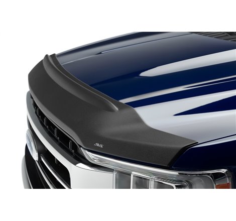 AVS 2021 Ford F-150 (Excl. Tremor/Raptor) Aeroskin II Textured Low Profile Hood Shield - Black