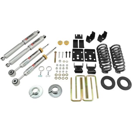 Belltech 09-13 Ford F150 (Std Cab) 2WD Lowering Kit w/ SP Shocks (3in Drop)