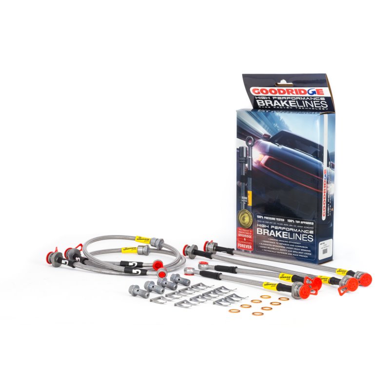 Goodridge 11-15 Nissan Juke (FWD) SS Brake Lines Kit