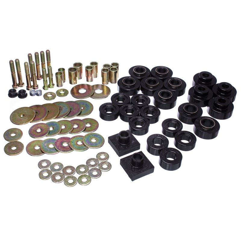 Energy Suspension 68-72 Oldsmobile Cutlass Black Body Mount Set