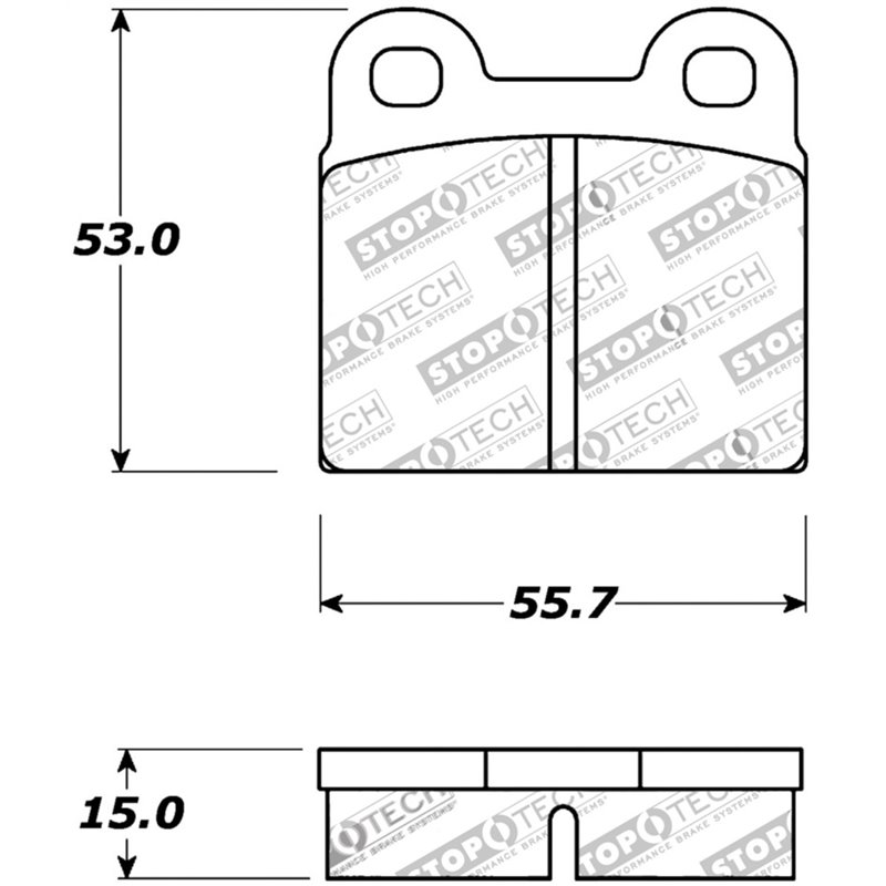 StopTech Street Touring Brake Pads