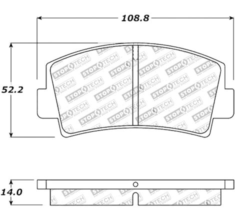 StopTech Street Touring Brake Pads