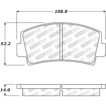 StopTech Street Touring Brake Pads