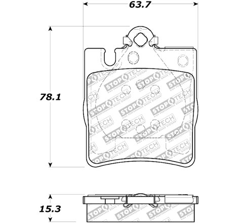 StopTech Street Touring Brake Pads