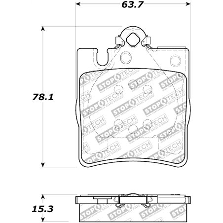 StopTech Street Touring Brake Pads