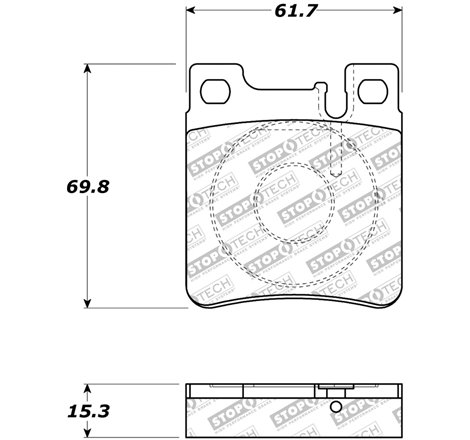 StopTech Street Touring Brake Pads