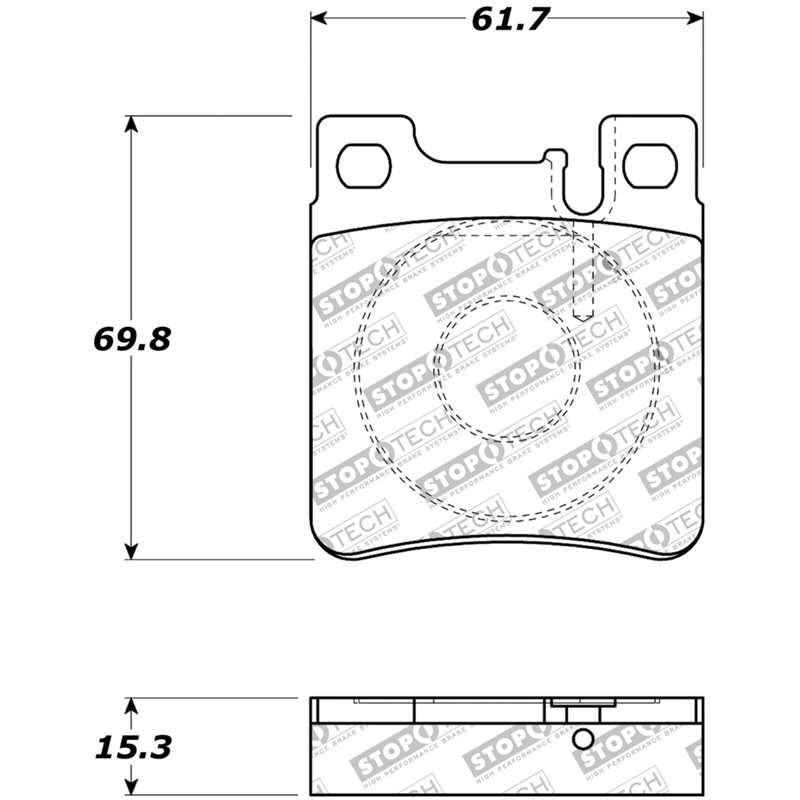 StopTech Street Touring Brake Pads