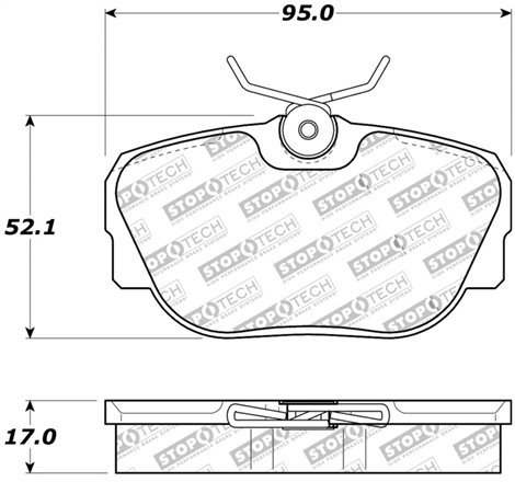 StopTech Street Touring Brake Pads