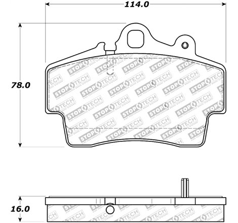 StopTech Street Touring Brake Pads