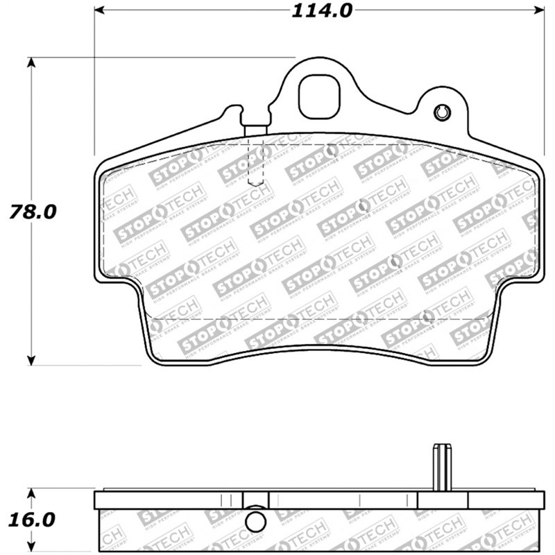 StopTech Street Touring Brake Pads