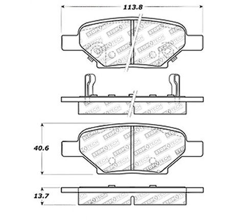 StopTech Street Touring Brake Pads