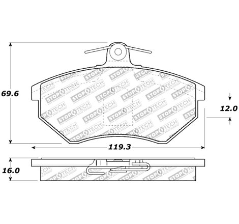 StopTech Street Touring Brake Pads