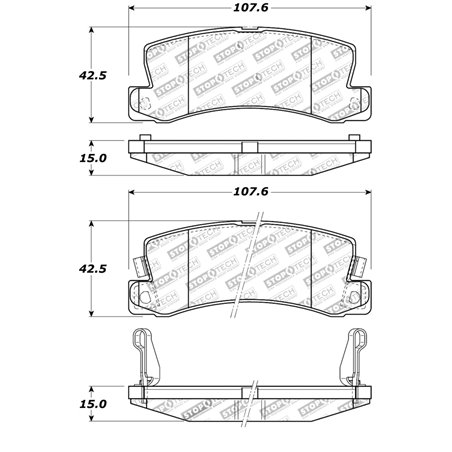 StopTech Street Touring Brake Pads