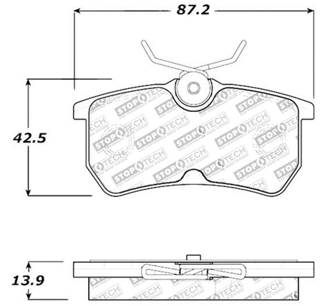 StopTech Street Touring Brake Pads