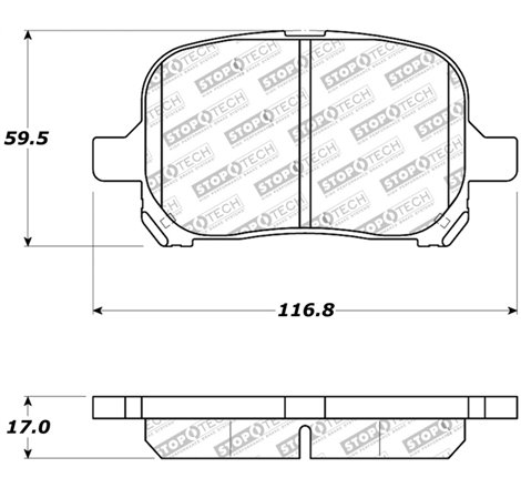 StopTech Street Touring Brake Pads