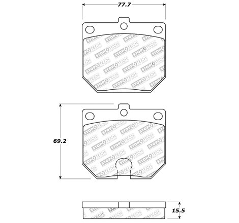 StopTech Street Touring Brake Pads