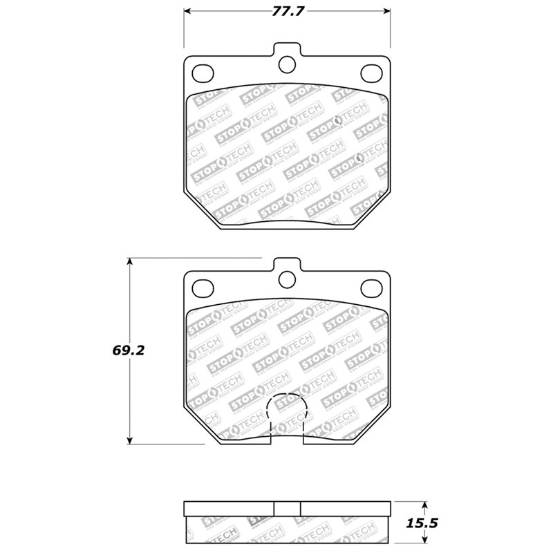 StopTech Street Touring Brake Pads