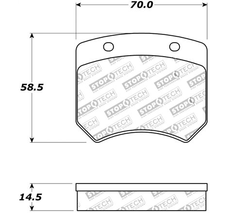 StopTech Street Touring Brake Pads