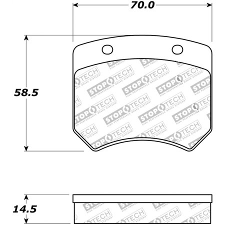 StopTech Street Touring Brake Pads