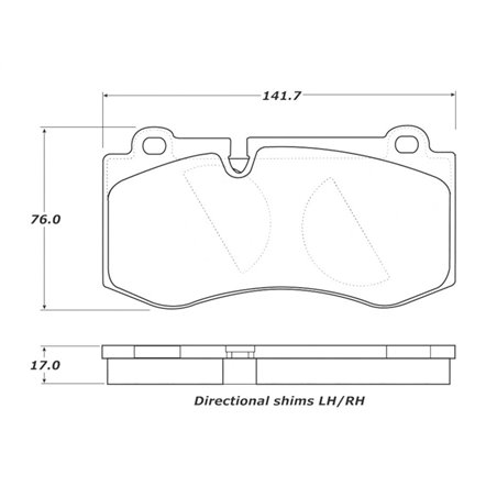 StopTech Street Touring Brake Pads