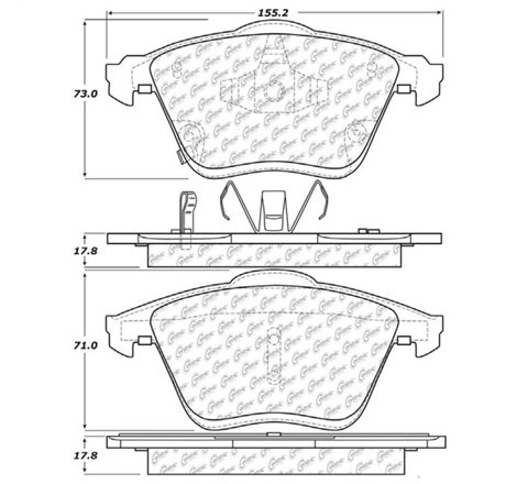 StopTech Street Touring 06-07 Mazda 6 Front Brake Pads