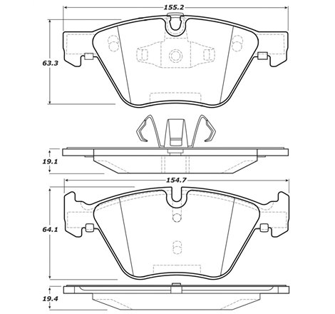 StopTech Street Touring Brake Pads