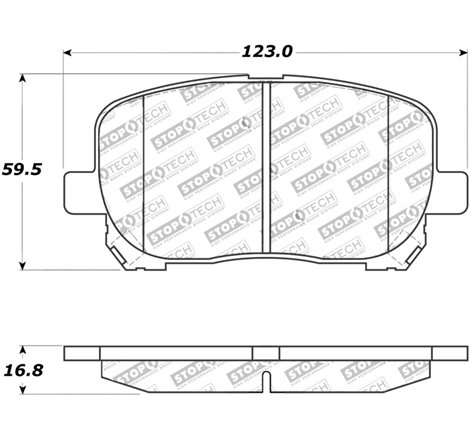 StopTech Street Touring Brake Pads