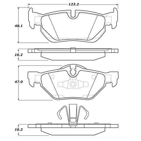 StopTech Street Touring Brake Pads