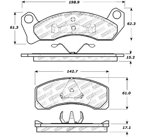 StopTech Street Touring Brake Pads