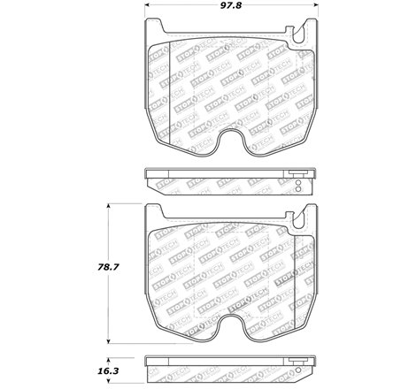 StopTech Street Touring Brake Pads