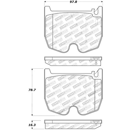 StopTech Street Touring Brake Pads