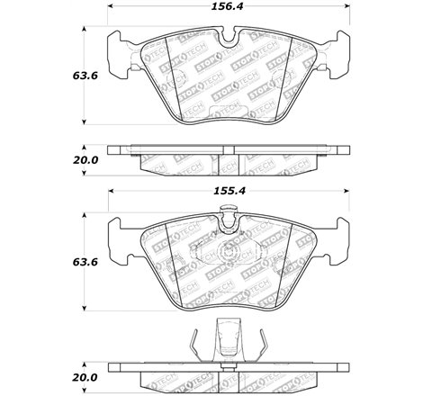 StopTech Street Touring Brake Pads