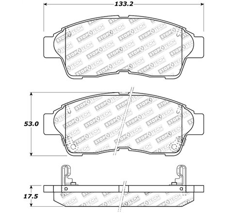 StopTech Street Touring Brake Pads