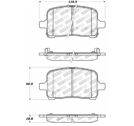 StopTech Street Touring Brake Pads