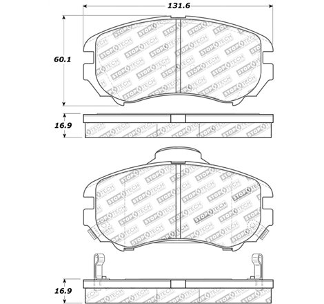 StopTech Street Touring Brake Pads