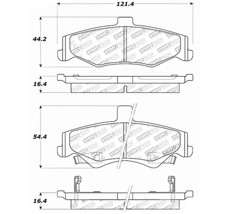 StopTech Street Touring Brake Pads