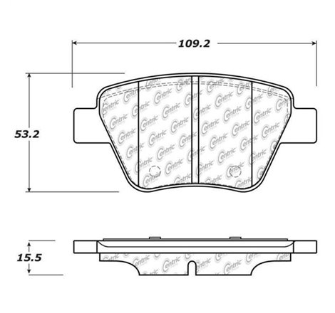 StopTech Street Touring Volkswagen Rear Brake Pads